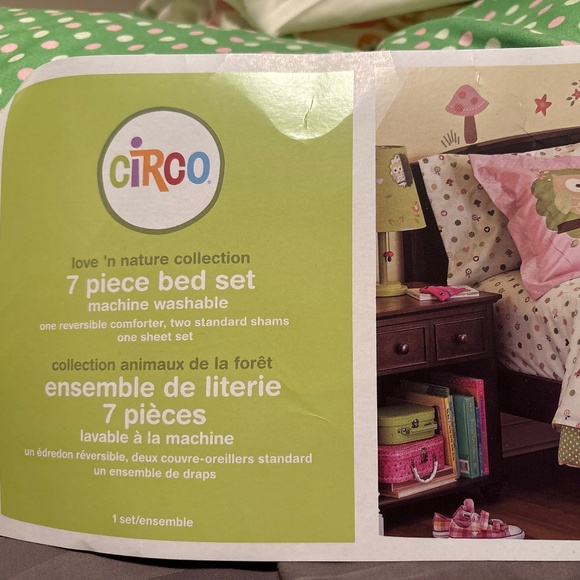 🌸 🦉 CIRCO Love n’ Nature 7 piece bed set (full/double) - Picture 2 of 8